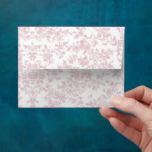 Klassieke rode botanische toile