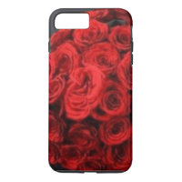 Klassieke rode rozen stevige iPhone 7 plus Hoesje