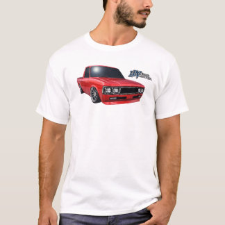 Klassieke Rode Slammed Luv Truck LTG Logo T-shirt