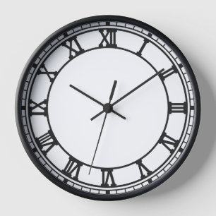 Klassieke Romeinse Numerieke Muur Klok ⏳ Tijdloos