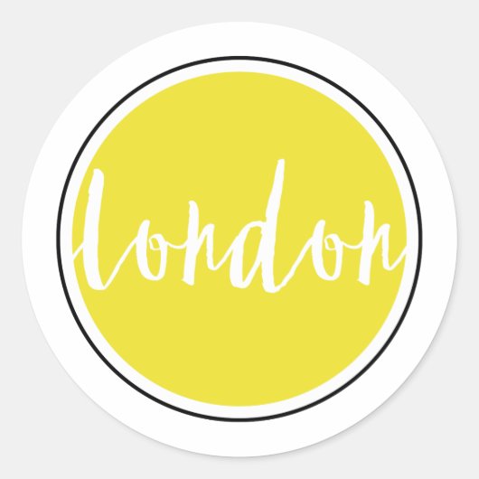 Klassieke ronde Sticker, mat Sticker (Voorkant)