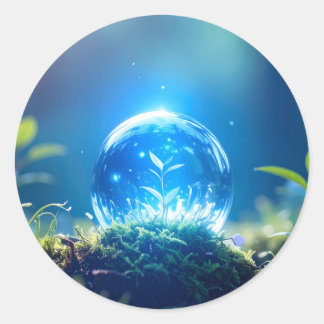 Klassieke Ronde Stickers