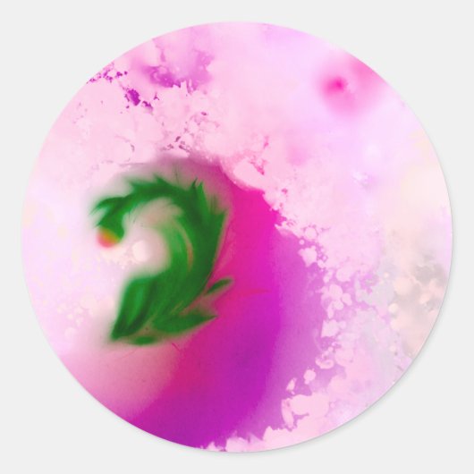 Klassieke Ronde Stickers (Voorkant)