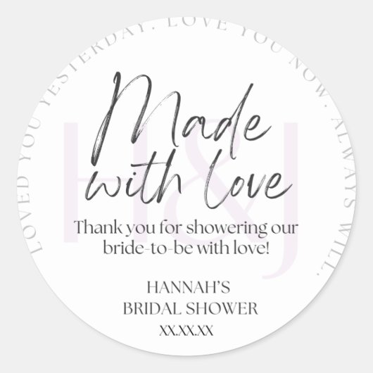 Klassieke ronde stickers (Voorkant)