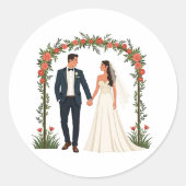 Klassieke ronde stickers (Voorkant)