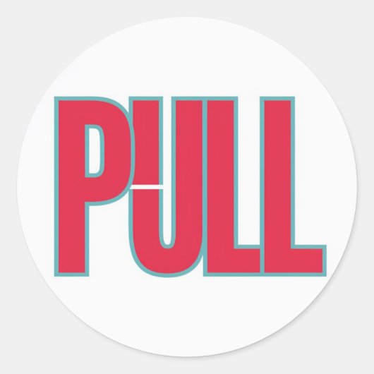 Klassieke ronde stickers (Voorkant)