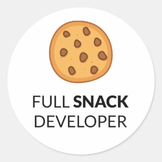 Klassieke ronde stickers