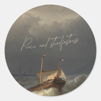 Klassieke ronde stickers