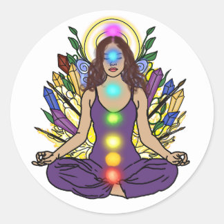 Klassieke ronde stickers