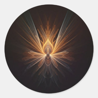 Klassieke ronde stickers