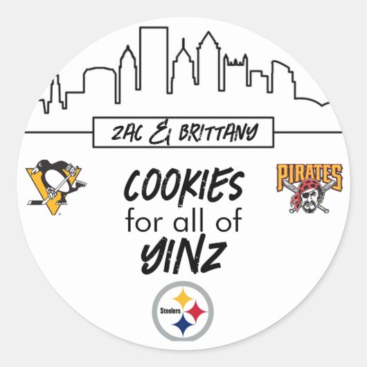 Klassieke ronde stickers (Voorkant)