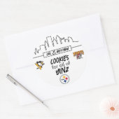 Klassieke ronde stickers (Envelop)