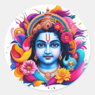 Klassieke ronde stickers