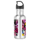 Klassieke roos Love Mokken Waterfles (Achterkant)