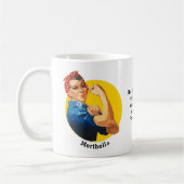 Klassieke ROSIE RIVETER persoonlijke koffie-Mok Koffiemok (Links)