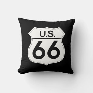 Klassieke Route 66 American MoJo Pillow Kussen