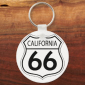 Klassieke route 66 sleutelhanger (Voorkant)