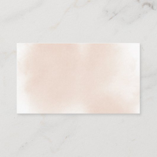 Klassieke roze roze rokerrokertiket informatiekaartje (Achterkant)