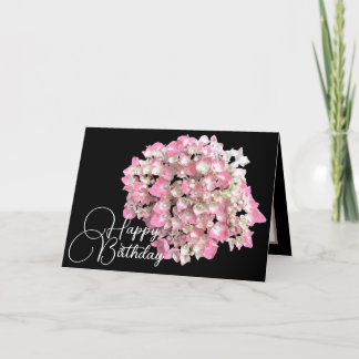 Klassieke Roze & Witte Hortensia Botanische Verjaa Kaart