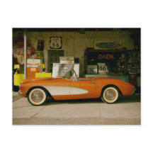 Klassieke RT 66-gasstation