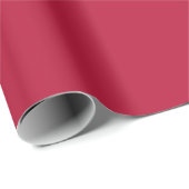 Klassieke Ruby Red Solid kleur Cadeaupapier (Rol Hoek)