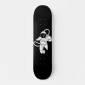 Klassieke Ruimte Grappige Astronaut Skateboard (Voorkant)