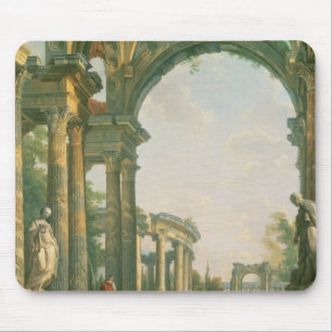 Klassieke ruïnes, 18e eeuw muismat