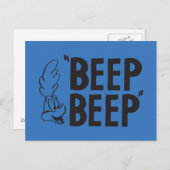 Klassieke RUNNER™ BEEP BEEP!™ Briefkaart (Voorkant / Achterkant)