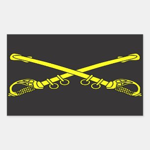 Klassieke Sabers Rechthoekschakelaars Rechthoekige Sticker