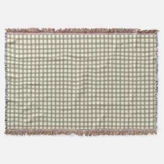 Klassieke Sage Tartan Ralph Lauren Geïnspireerd Deken