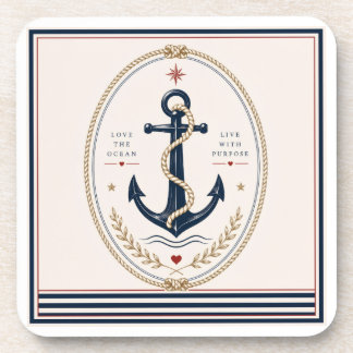 Klassieke Sailorcore Onderzetter