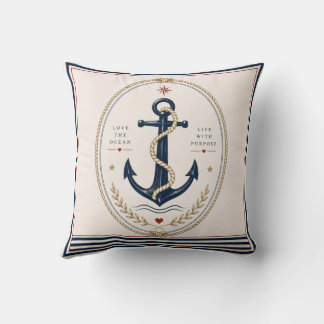 Klassieke Sailorcore Zeevaart Worp Kussen