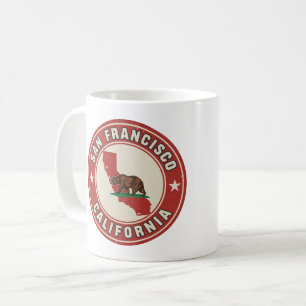 Klassieke San Francisco, California cadeaus Koffiemok