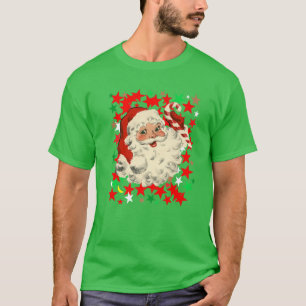 Klassieke Santa Magische Stars Blessings Kinder Ho T-shirt