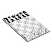 Klassieke schaakplaat notitieboek (Rechterzijde)