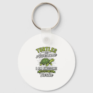 Klassieke schildpadden zijn geweldig Funny Turtle Sleutelhanger