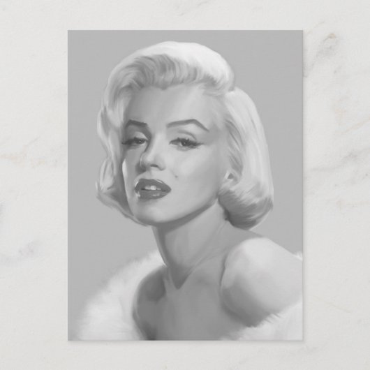 Klassieke schoonheid briefkaart (Voorkant)