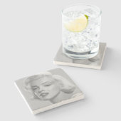 Klassieke schoonheid stenen onderzetter (Zijkant)