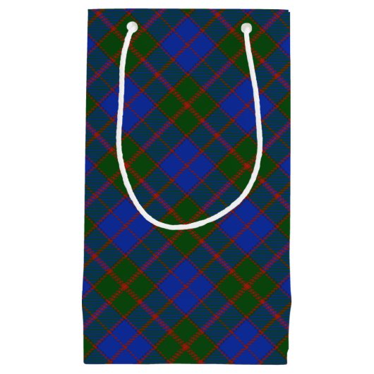Klassieke Schotse LAN Tartan Pset Pattered Klein Cadeauzakje (Voorkant)