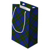 Klassieke Schotse LAN Tartan Pset Pattered Klein Cadeauzakje (Achterkant Gekanteld)