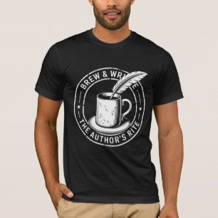 Klassieke Schrijverskoffie Het Recht van de Auteur T-shirt