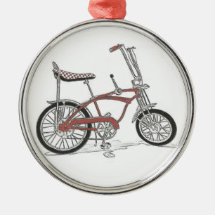 Klassieke Schwinn Stingray Muscle Bike Metalen Ornament