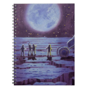Klassieke Sciencefiction Aardingsverkenner Buitena Notitieboek