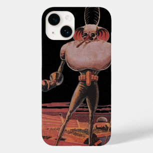 Klassieke Sciencefiction-astronaut Schudt Hand met Case-Mate iPhone 14 Hoesje