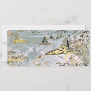 Klassieke sciencefiction futuristische auto's, tax