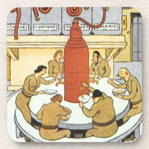 Klassieke sciencefiction, laboratoriumwetenschappe bier onderzetter