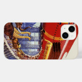 Klassieke sciencefiction, Noachs Ark Wilde Dieren Case-Mate iPhone Case (Achterkant (horizontaal))