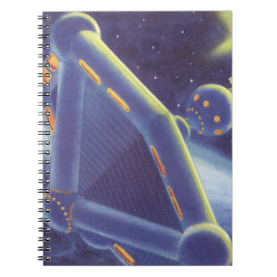 Klassieke Sciencefiction Om de aarde Cirkelend Rui Notitieboek