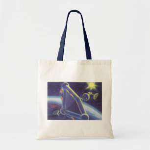 Klassieke Sciencefiction Om de Aarde wentelend Rui Tote Bag
