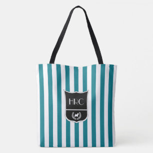 Klassieke Scottie Monogram personaliseren Tote Bag